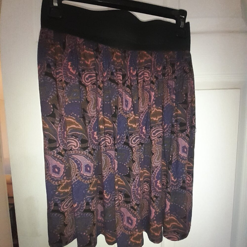 Vintage Handmade Paisley Skirt Size Small
